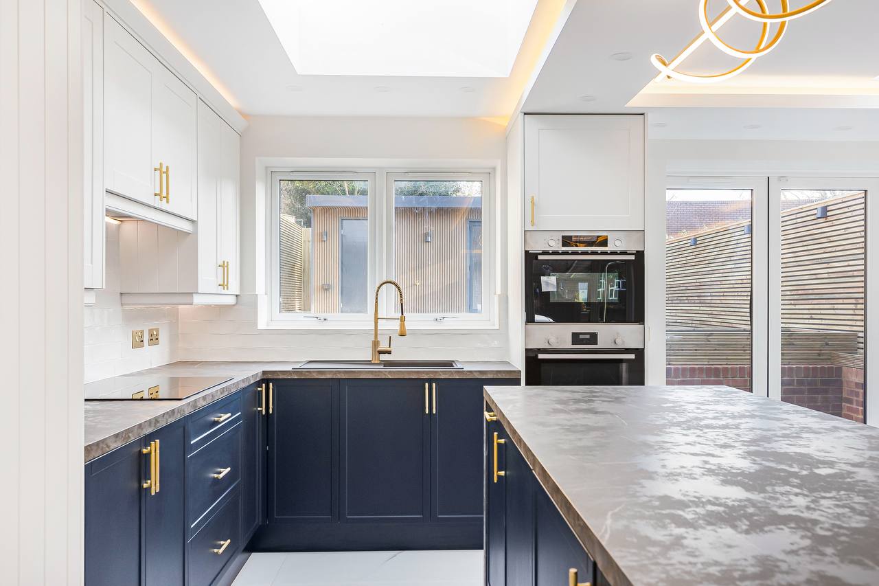 Kitchen plumbing and installation project in North London