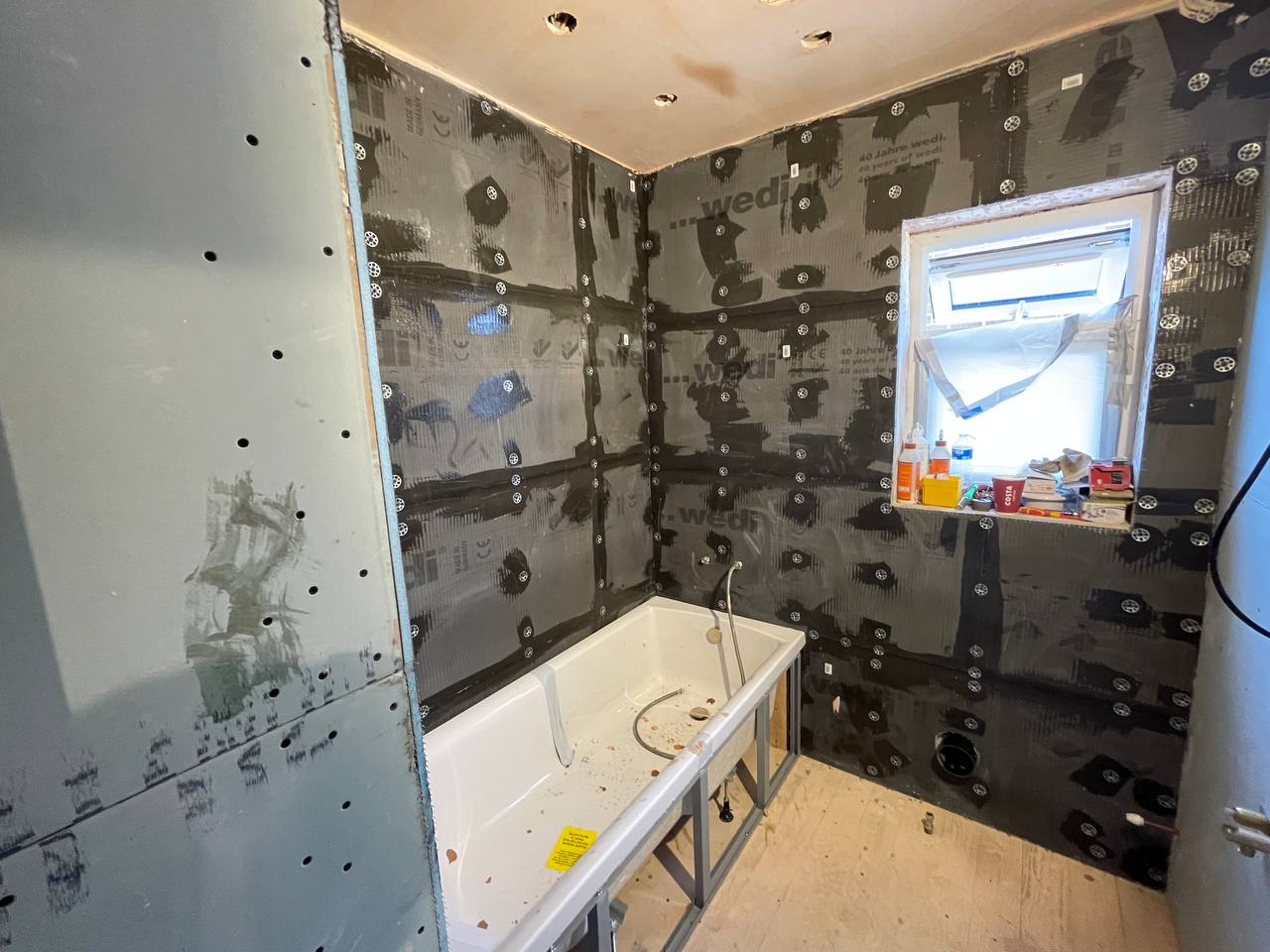 Bathroom installation and renovation project in North London