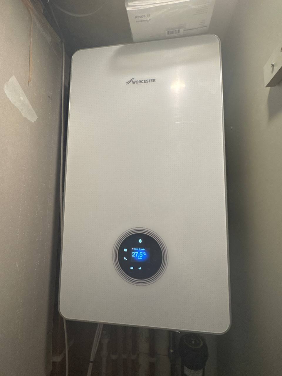 Worcester Bosch boiler installation by Norvex in North London